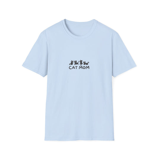 Cat Mom T-Shirt Damen – Süßes Katzen Shirt für Frauen